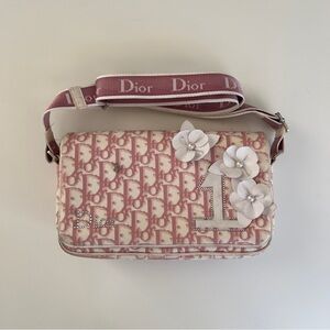 DIOR Pink Trotter Girly Diorissimo Bag / DIOR Pink Trotter Bag Vintage Dior Bag